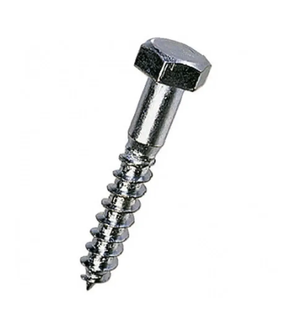 Hex head wood screw
