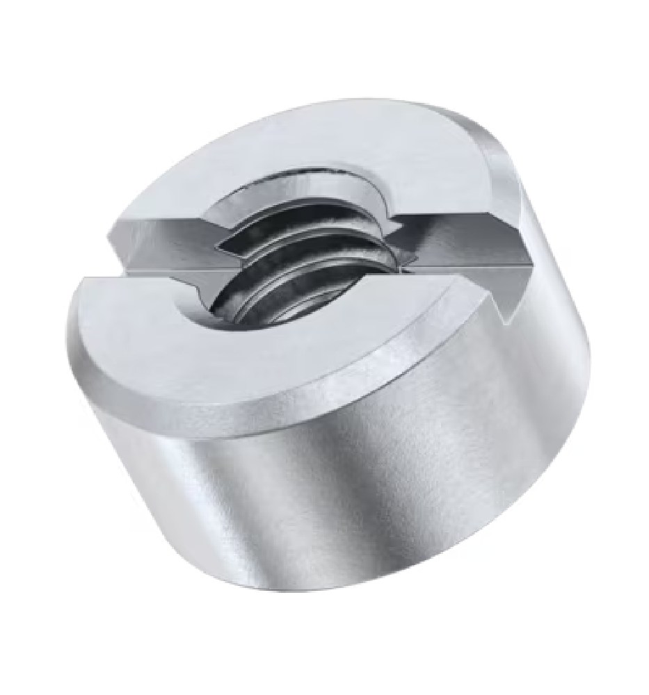 Slotted round nuts